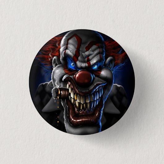 EVIL CLOWN BUTTON (Vorderseite)
