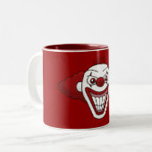Evil Clown Coffee Tasse (Vorderseite Links)