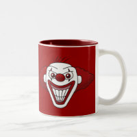 Evil Clown Coffee Tasse