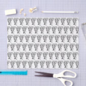 Evil clown Custom 10lb Tissue Paper Seidenpapier (Handwerk)