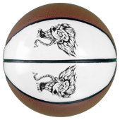 Evil clown Custom Fullsize Basketball (Vorderseite)