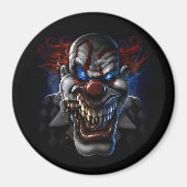 Evil Clown Face Magnet (Vorne)
