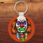 Evil Clown Face Schlüsselanhänger (Vorderseite)