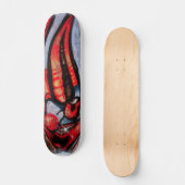 Evil Clown Graffiti Skateboard (Vorderseite)