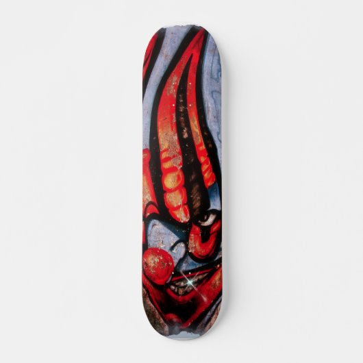Evil Clown Graffiti Skateboard (Vorne)
