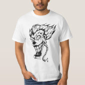 Evil clown Men Value T - Shirt (Vorderseite)