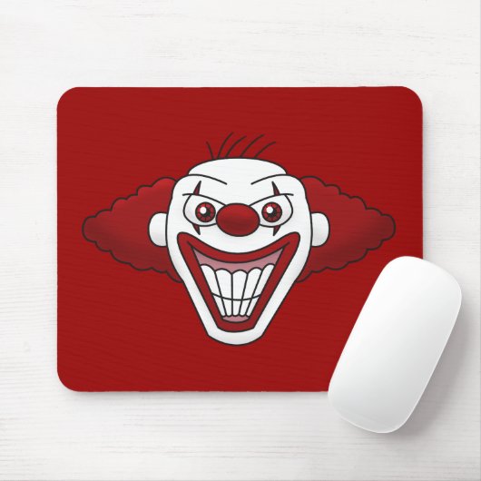 Evil Clown Mousepad (Mit Mouse)