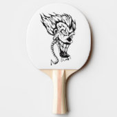 Evil Clown Ping Pong Paddle Tischtennis Schläger (Rückseite)