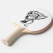 Evil Clown Ping Pong Paddle Tischtennis Schläger (Vorderseite)