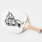 Evil Clown Ping Pong Paddle Tischtennis Schläger (Seitenansicht)