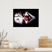 Evil Clown Poster (Küche)