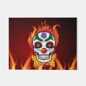 Evil Clown Skull Dämon Begrüßungsmatte Fußmatte (Vorderseite)