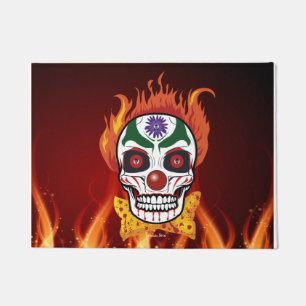 Evil Clown Skull Dämon Begrüßungsmatte Fußmatte