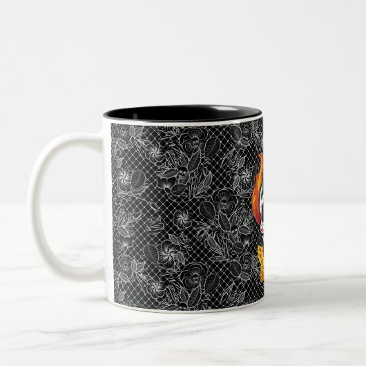 Evil Clown Skull Dämon Tasse Geschenk Idee (Links)