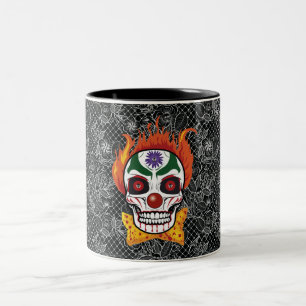 Evil Clown Skull Dämon Tasse Geschenk Idee