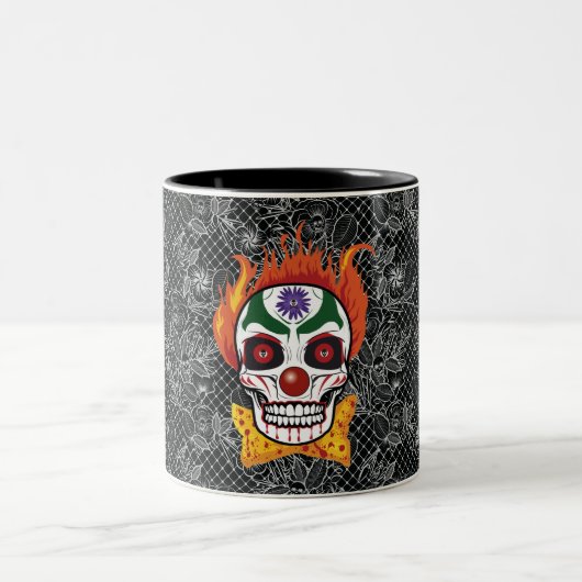 Evil Clown Skull Dämon Tasse Geschenk Idee (Mittel)
