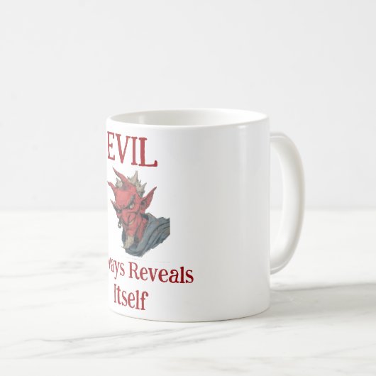 Evil Coffee Mug Kaffeetasse (VorderseiteRechts)