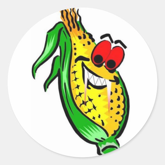 Evil Corn Stickers (Vorderseite)