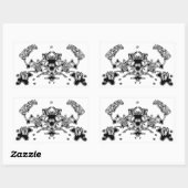 Evil Crab 3 Rechteckiger Aufkleber (Blatt)