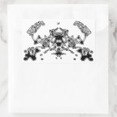 Evil Crab 3 Rechteckiger Aufkleber (Tasche)