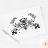 Evil Crab 3 Rechteckiger Aufkleber (Umschlag)