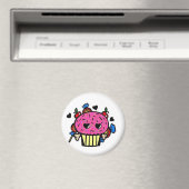 Evil Cupcake Magnet (In Situ (Geschirrspüler))