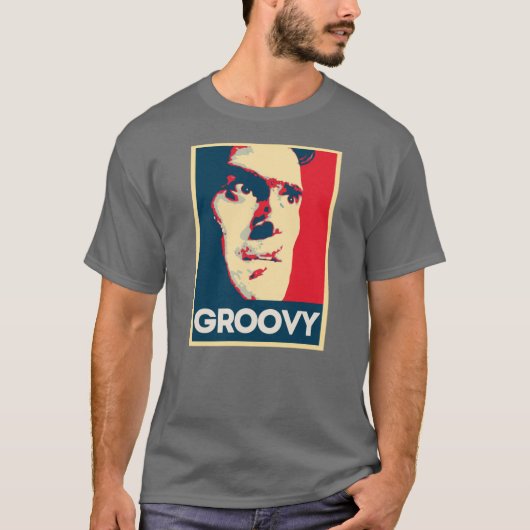 Evil Dead Ash Williams Groovy friends T-Shirt (Vorderseite)