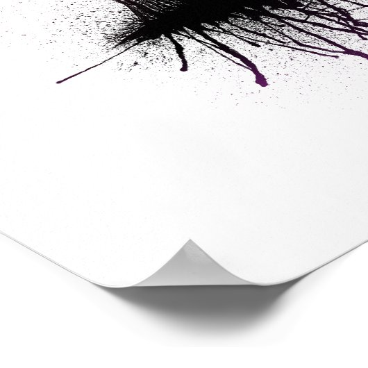 Evil Dead Cabin von Lutz A.D. Poster (Ecke)