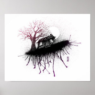 Evil Dead Cabin von Lutz A.D. Poster