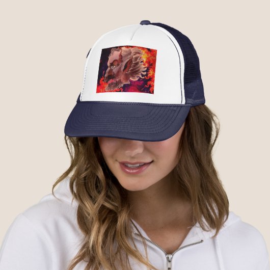 Evil Demon Hat Truckerkappe (Beispiel)