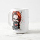Evil Doll Kaffeetasse (Vorderseite Links)