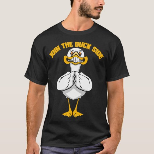 Evil Duck for Duck Fan Duck Pond T-Shirt (Vorderseite)
