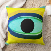 Evil Eye Abstrakt Kissen (Decke)