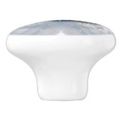 Evil Eye Amulet Geodes und Kristalle Keramikknauf (Seitenansicht)