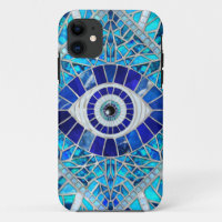 Evil Eye Amulet Mosaik Art