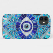 Evil Eye Amulet Mosaik Art Case-Mate iPhone Hülle (Rückseite (Horizontal))