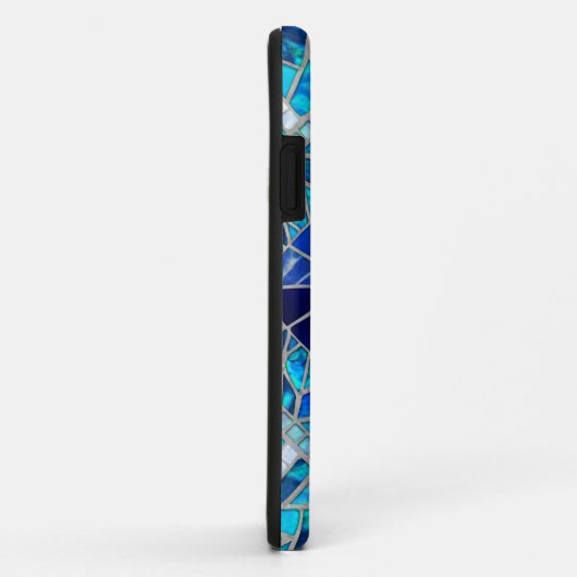 Evil Eye Amulet Mosaik Art Case-Mate iPhone Hülle (Hinten/Rechts)