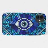 Evil Eye Amulet Mosaik Art Case-Mate iPhone Hülle (Rückseite (Horizontal))