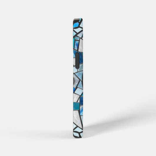 Evil Eye Amulet Mosaik Art iPhone Hülle (Rechte Seite)