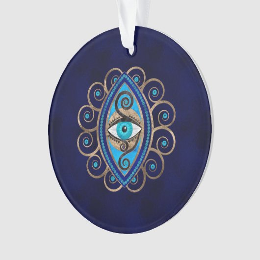 Evil Eye Amulet Ornament (Vorderseite)