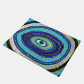 Evil Eye Amulet Ornament Fußmatte (Schrägansicht)