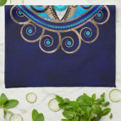 Evil Eye Amulet Ornament Geschirrtuch (Gefaltet)