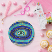 Evil Eye Amulet Ornament Pappteller (Party)