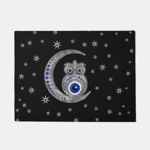 Evil Eye Amulet - Schüssel auf dem Mond Fußmatte