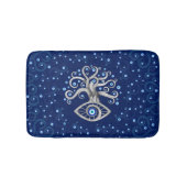 Evil Eye Amulet Tree Badematte (Vorderseite)