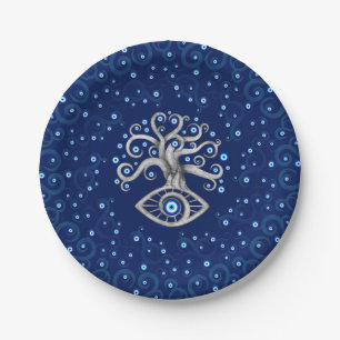 Evil Eye Amulet Tree Pappteller
