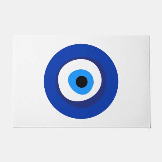 evil eye ancient symbol antiquity talisman superst fußmatte (Vorderseite)