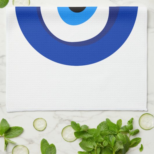 evil eye ancient symbol antiquity talisman superst geschirrtuch (Gefaltet)