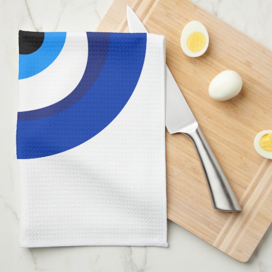 evil eye ancient symbol antiquity talisman superst geschirrtuch (Viertel Falte)