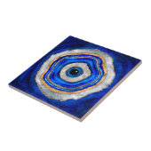 Evil Eye Aquarellfarbe und Gold Fliese (Seite)